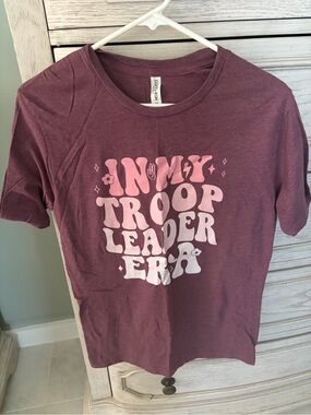 Women's 'In My Troop Leader Era' Graphic Tee - Mauve